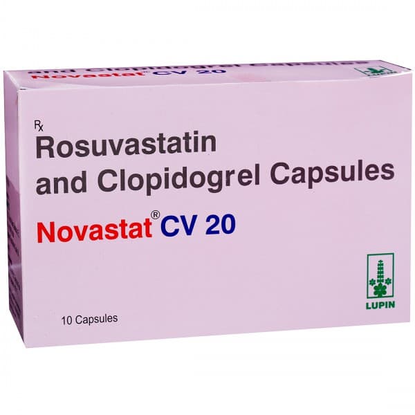 Novastat CV 20 mg Capsule (10 Cap)