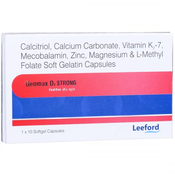 Geomax D3 Strong Capsule (10 Cap)