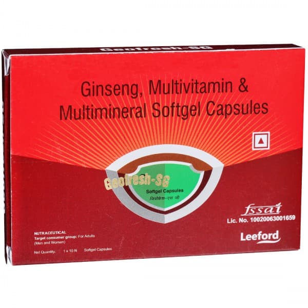 Geofresh SG 10 Softgel Capsules