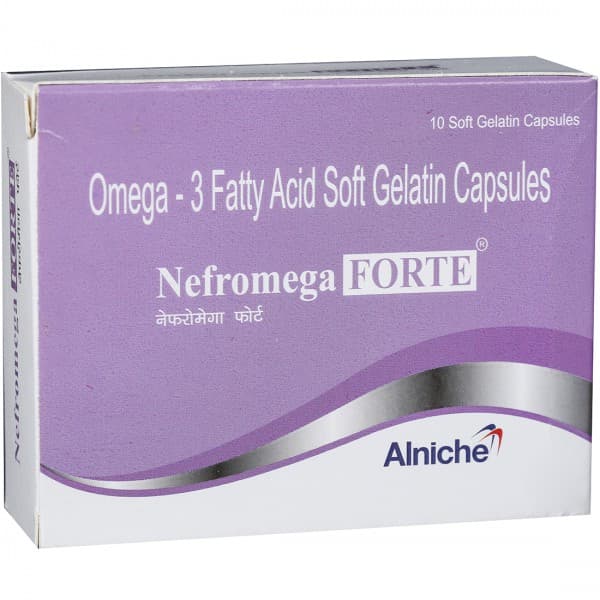 Nefromega Forte Soft Gelatin Capsule (10 Cap)