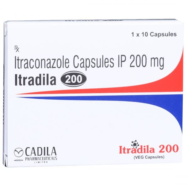 Itradila 200 mg Capsule (10 Cap)