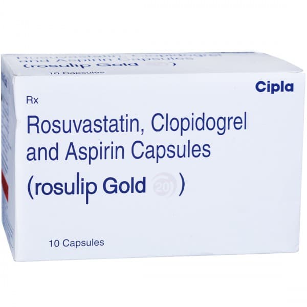 Rosulip Gold 20 mg Capsule (10 Cap)
