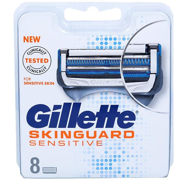 Gillette Skinguard Sensitive Cartridges Pack Of 8