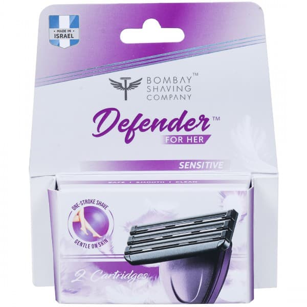 Bombay Shaving Company Defender for Her Sensitive Cartridges Pack Of 2