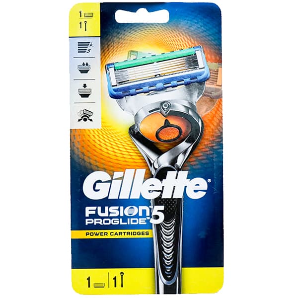 Gillette Fusion 5 Proglide Power Cartridges (Handle + Cartidges)