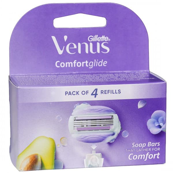 Gillette Venus Comfortglide Cartridges Pack Of 4