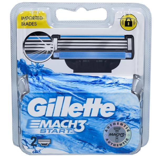 Gillette Mach 3 Start Cartridges Pack Of 2