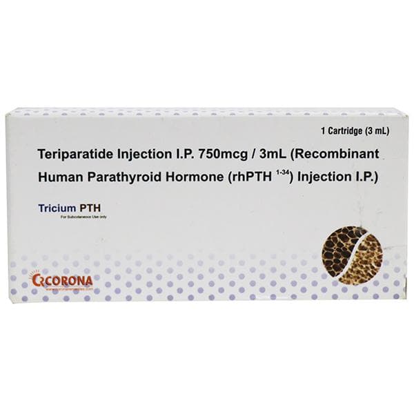 Tricium PTH 750 mcg/3 ml Injection