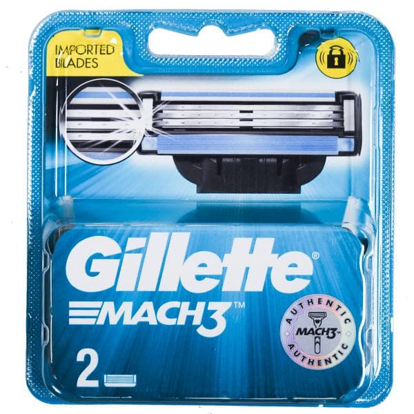 Gillette Mach 3 Cartridges Pack Of 2