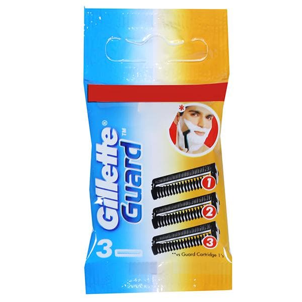 Gillette Guard Cartridges (Save Rs-3) Pack Of 3