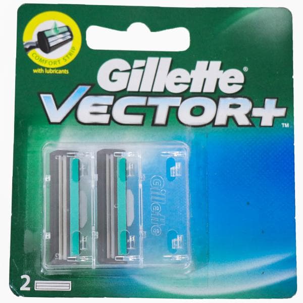 Gillette Vector+ Cartridges Pack Of 2
