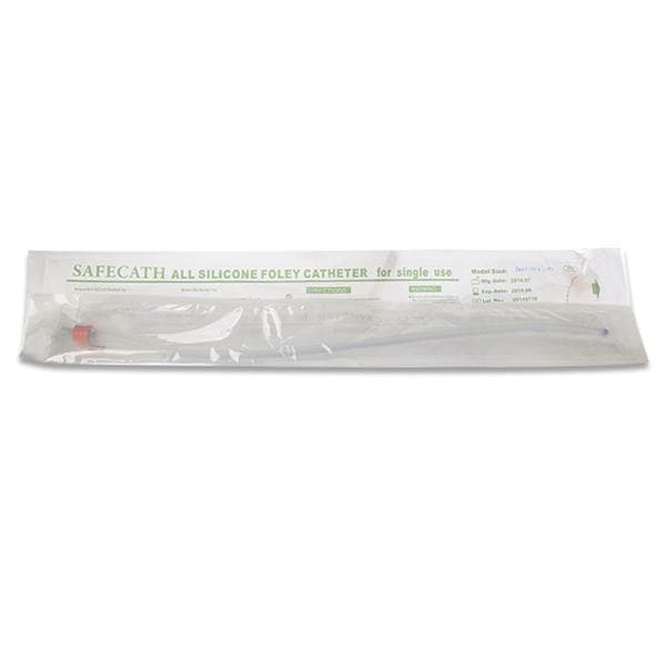 Safecath All Silicone Foley Catheter 16 FR 30 ml