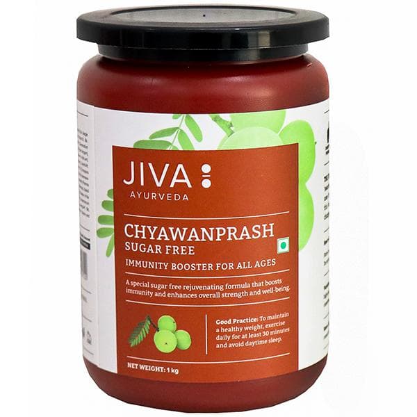 Jiva Ayurveda Chyawanprash Sugar Free Jar 1 kg