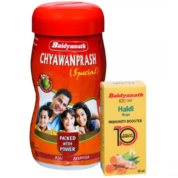 Baidyanath Chyawanprash Special (Free Baidyanath Haldi Drops 30 ml) 1 kg