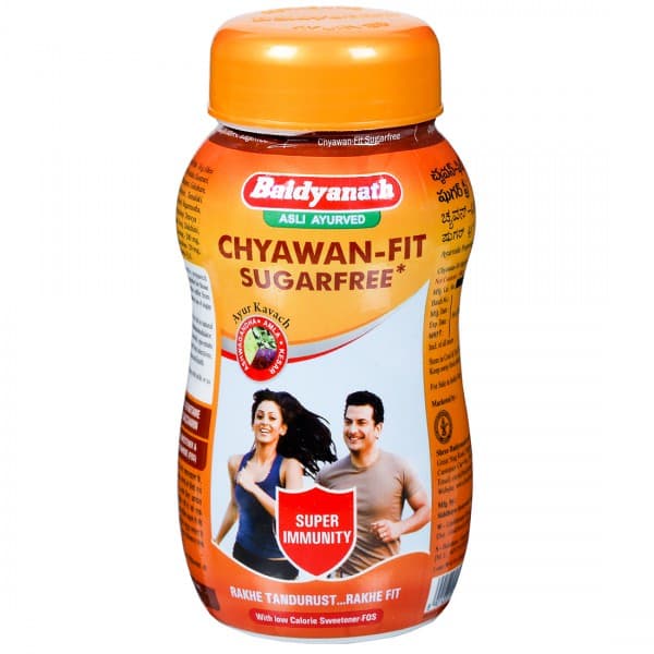 Baidyanath Nagpur Chyawan Fit Sugarfree Ayur Kavach 500 g