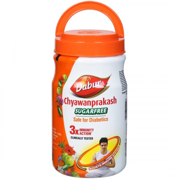 Dabur Chyawanprakash Sugar Free Jar 3X Immunity Action 1.8 kg