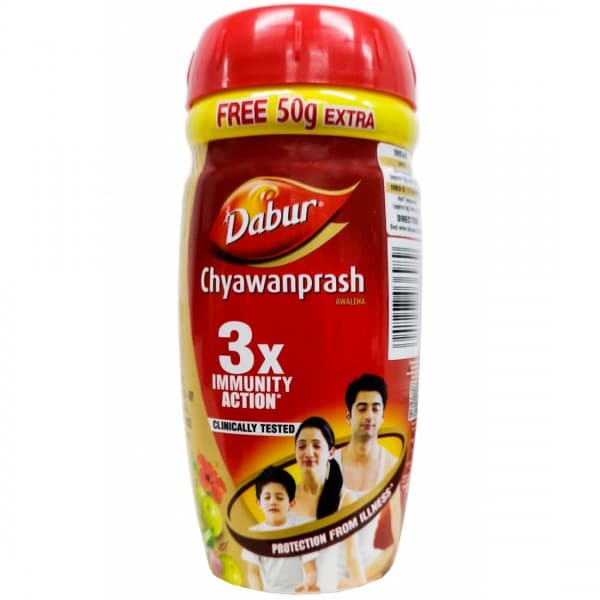 Dabur Chyawanprash Jar 3X Immunity Action (Free 50 g Extra) 500 g