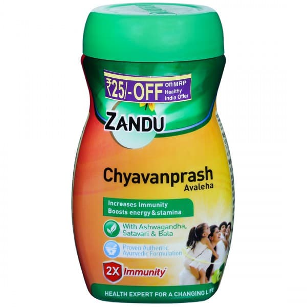 Zandu Chyavanprash Avaleha Jar 2X Immunity (Rs 25 off) 450 g