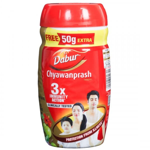 Dabur Chyawanprash Jar 3X Immunity Action (Free 50 g Extra) 450 g