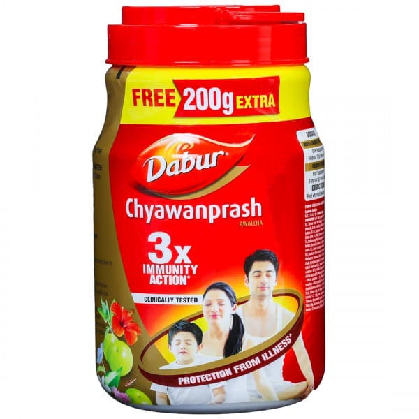 Dabur Chyawanprash Jar 3X Immunity Action (Free 200 g Extra) 1.8 kg