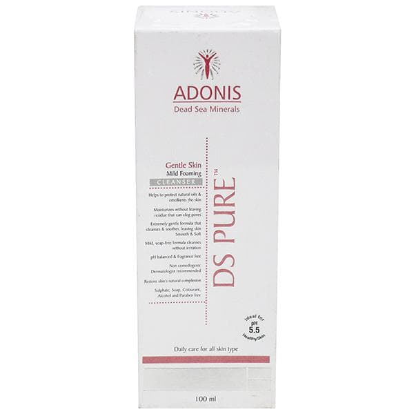Adonis Dead Sea Minerals Ds Pure Gentle Skin Mild Foaming Cleanser 100 ml