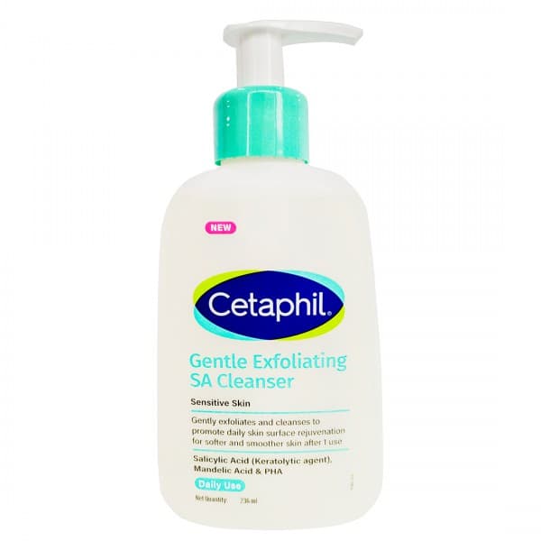 Cetaphil Gentle Exfoliating SA Cleanser New 236 ml