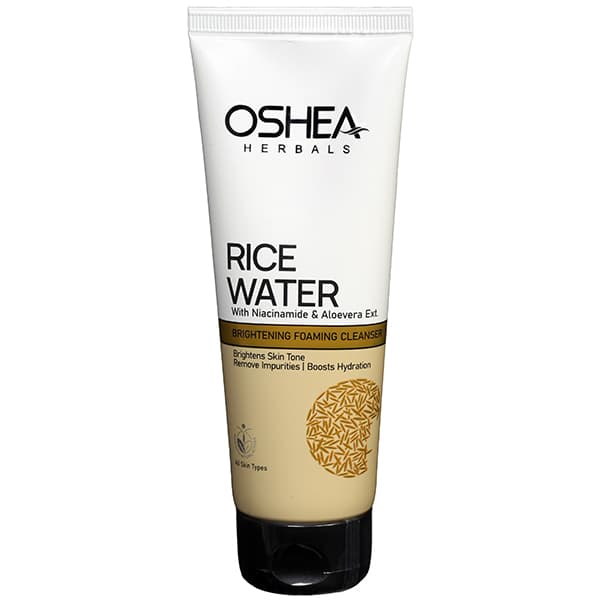 Oshea Herbals Rice Water Brightening Foaming Cleanser 100 ml