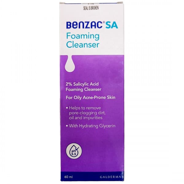 Benzac SA Foaming Cleanser 60 ml