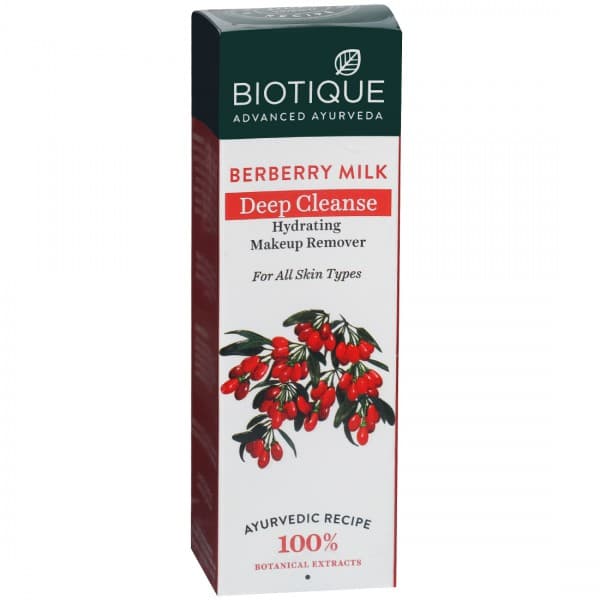 Biotique Berberry Milk Deep Cleanse Hydrating Makeup Remover 120 ml