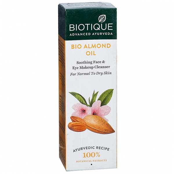 Biotique Bio Almond Oil Soothing Face & Eye Makeup Cleanser 120 ml