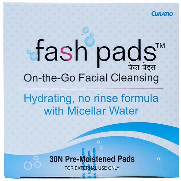 Fash Pads (On The Go Facial Cleansing) Pack Of 30