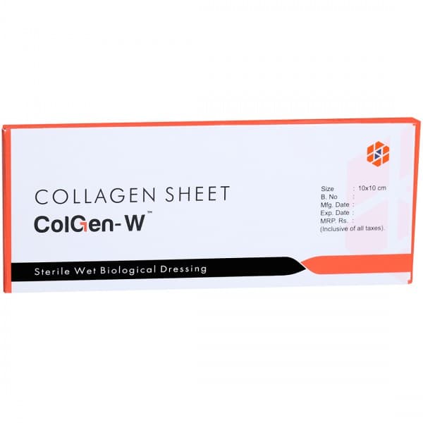 Colgen W Collagen Sheet 10 x 10 cm