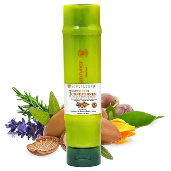 Soulflower Herbal Super Rich Conditioner Argan & Tamanu Seed 250 ml