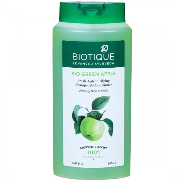 Biotique Bio Green Apple Purifying Shampoo & Conditioner 340 ml