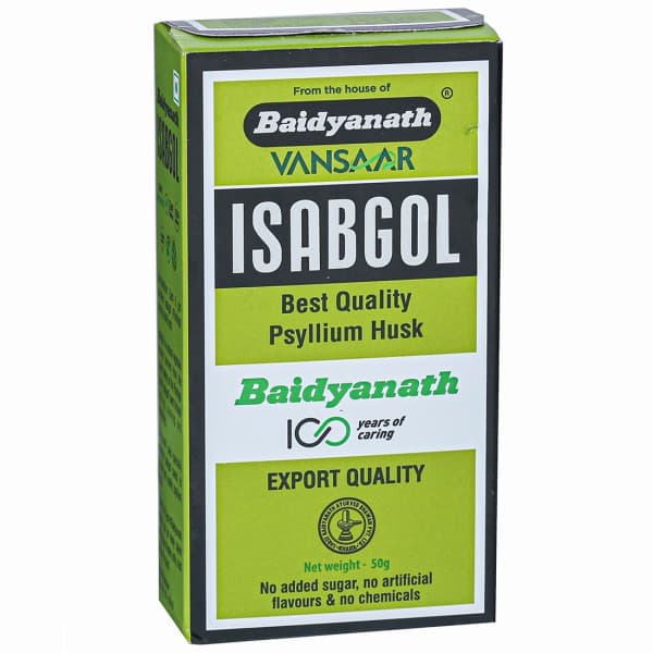 Baidyanath Vansaar Isabgol Husk 50 g