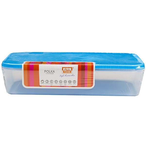 All Time Polka Container (503) Blue 2500 ml