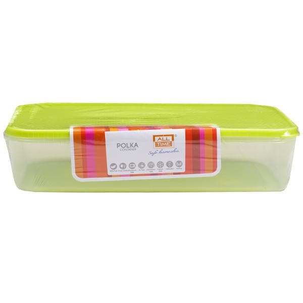 All Time Polka Container (503) Green 2500 ml