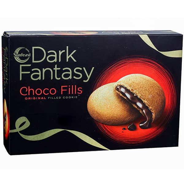 Sunfeast Dark Fantasy Choco Fills Original Filled Cookie 24 x 12.5 g