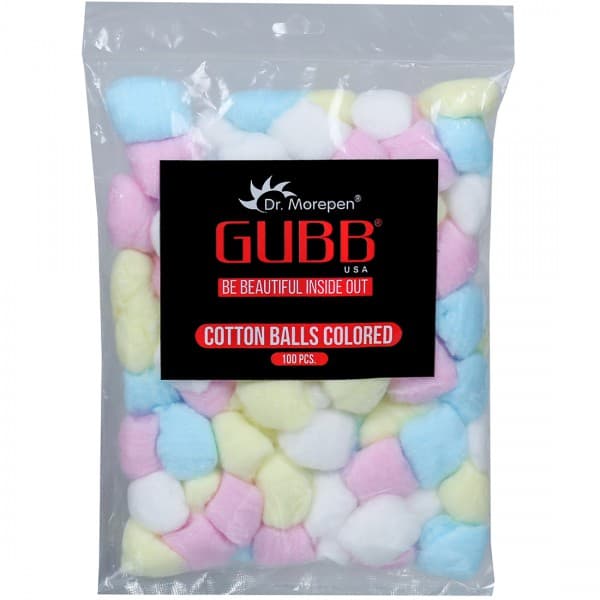 Gubb Colour Cotton Balls Pack Of 100