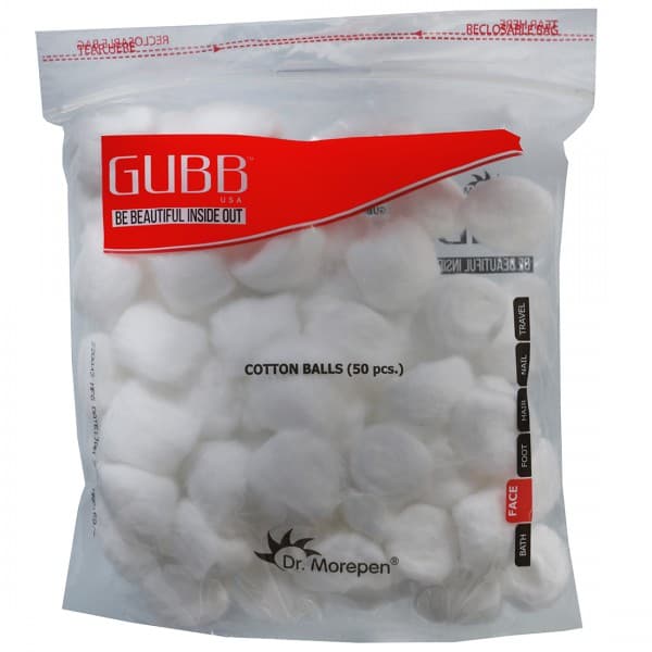 Gubb Cotton Balls Pack Of 50
