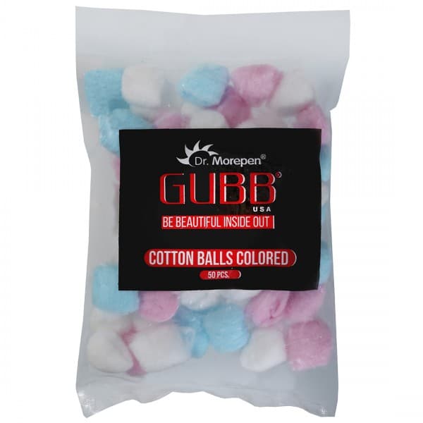 Gubb Colour Cotton Balls Pack Of 50