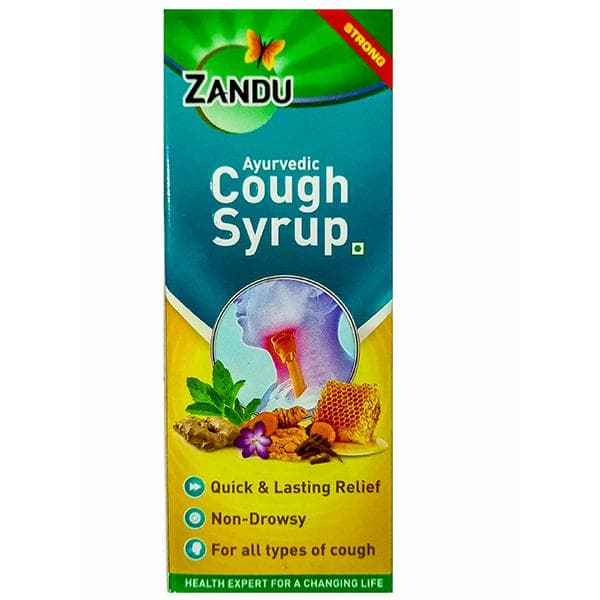 Zandu Ayurvedic Cough Syrup 100 ml