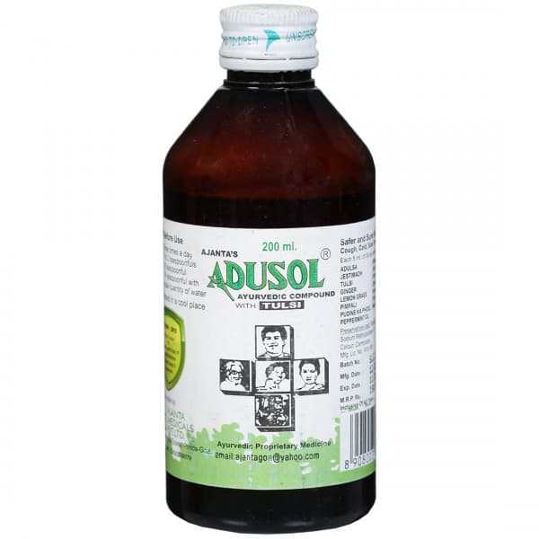 Ajantas Adusol Ayurvedic Compound with Tulsi 200 ml