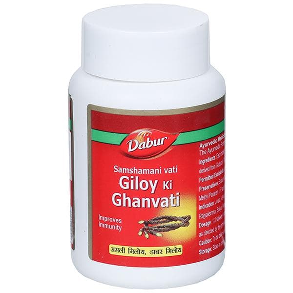 Dabur Giloy Ki Ghanvati 100 Tablets