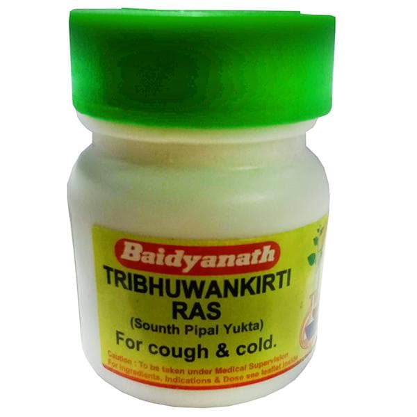 Baidyanath Nagpur Tribhuvan Kirti Ras 40 Tablets