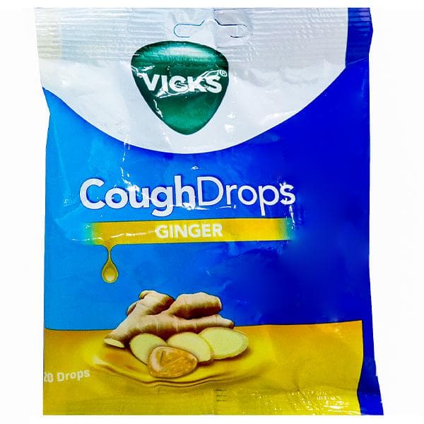 Vicks Ginger Cough Drops 20 x 1.8 g