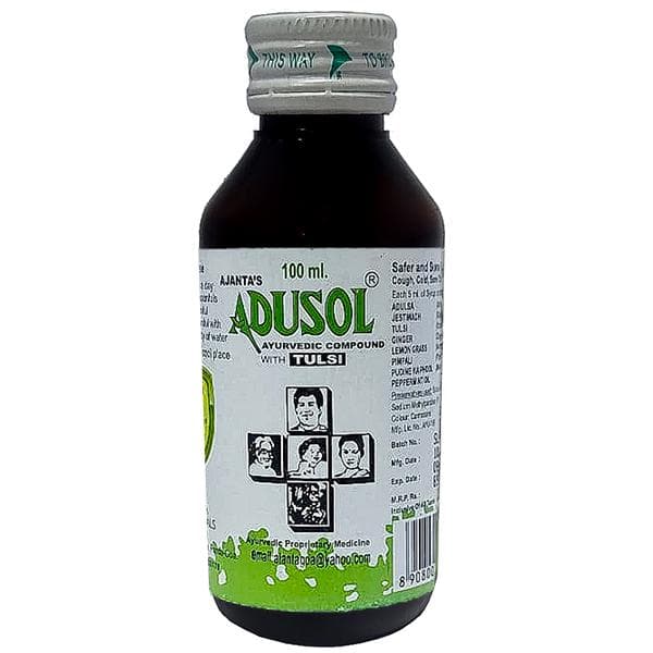 Ajantas Adusol Ayurvedic Compound with Tulsi 100 ml