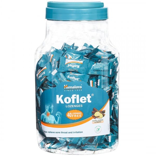 Himalaya Koflet Lozenges (Free Koflet 40 Lozenges) Pack Of 160