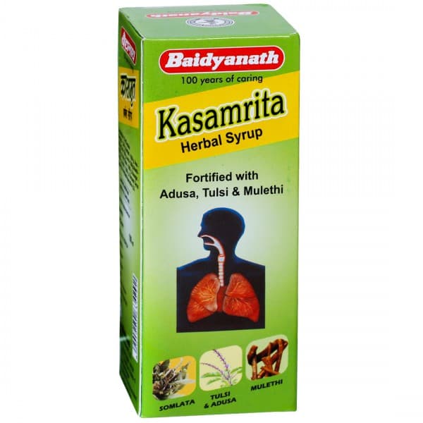 Baidyanath Nagpur Kasamrita Herbal Syrup 100 ml