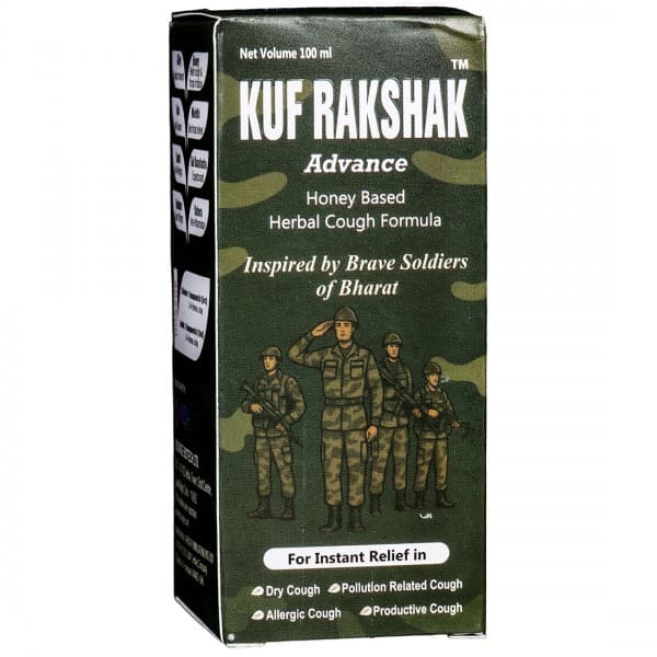 Kuf Rakshak Advance Honey Based Herbal Cough Formula 100 ml